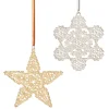 Online The Met Store 2024 Sterling Silver Star and Snowflake Ornament Set
