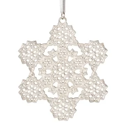 Online The Met Store 2024 Sterling Silver Star and Snowflake Ornament Set