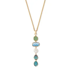 Online The Met Store Ancient Mixed Motifs Glass Pendant Drop Necklace
