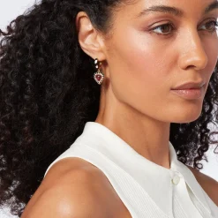 Best The Met Store Atef Crown Huggie Charm Earrings