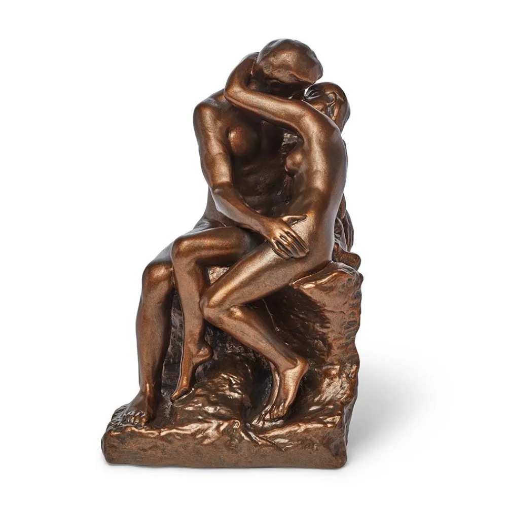 Outlet The Met Store Auguste Rodin: The Kiss Bronze-Toned Sculpture