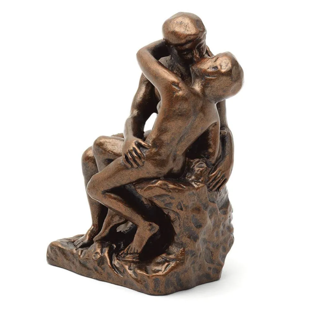 Outlet The Met Store Auguste Rodin: The Kiss Bronze-Toned Sculpture