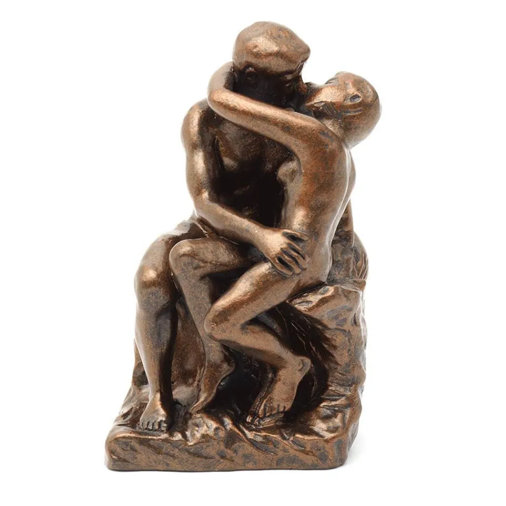 Outlet The Met Store Auguste Rodin: The Kiss Bronze-Toned Sculpture