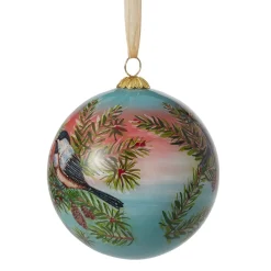 Discount The Met Store Birds of America Hand-Painted Glass Ornament Set