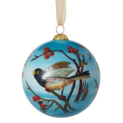 Discount The Met Store Birds of America Hand-Painted Glass Ornament Set