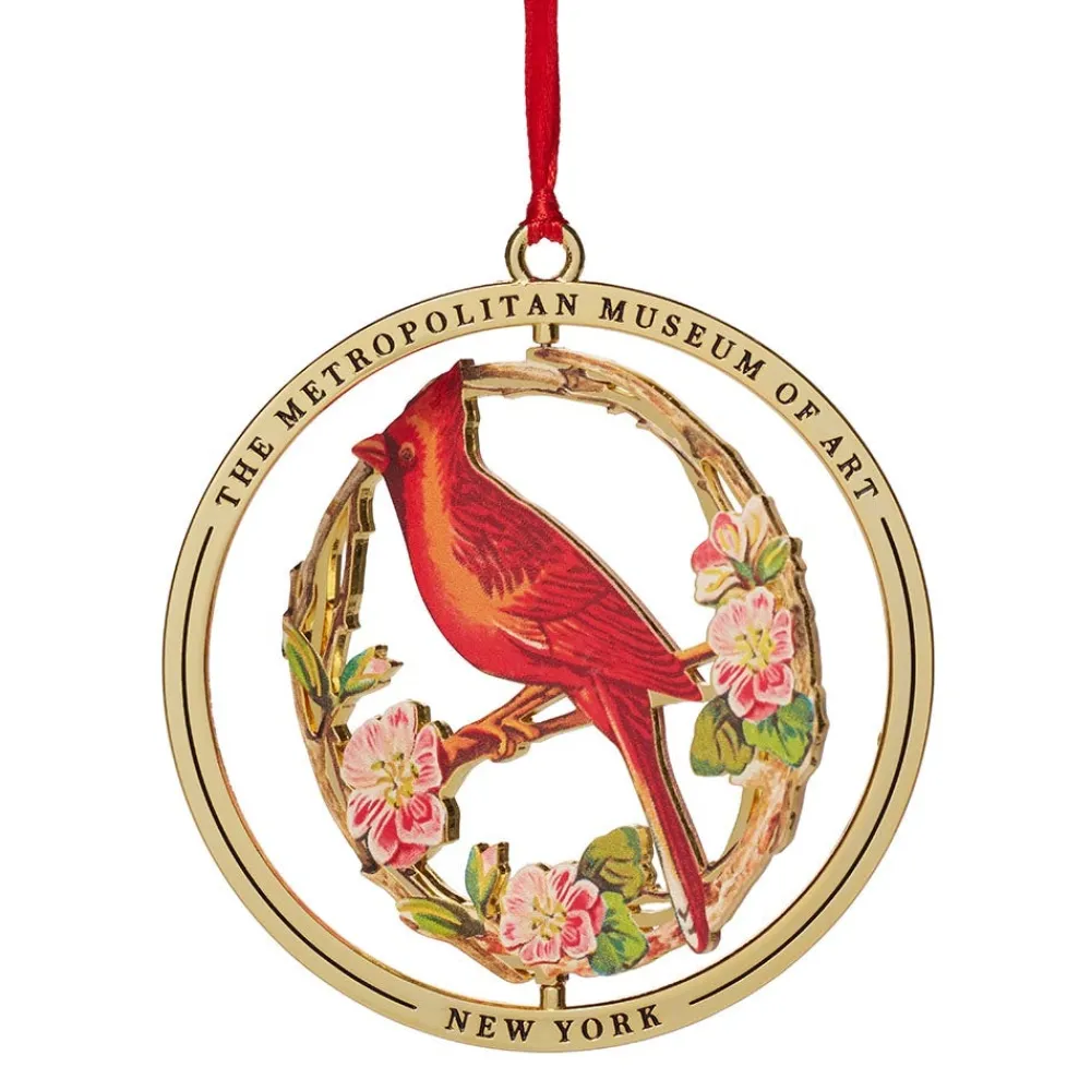 Online The Met Store Cardinal Grosbeak Spinning Ornament