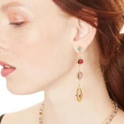 Best The Met Store Cascading Gems Drop Earrings