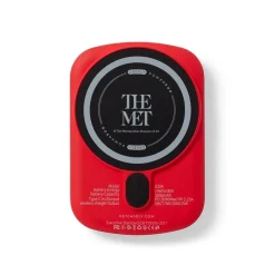 The Met Store Casely Met Logos Power Pod Wireless Charger