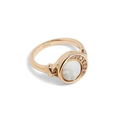 Discount The Met Store Celestial Symbols Carved Mother-of-Pearl Signet Ring