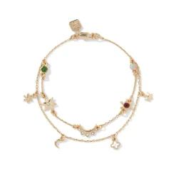 Outlet The Met Store Celestial Symbols Double-Strand Bracelet