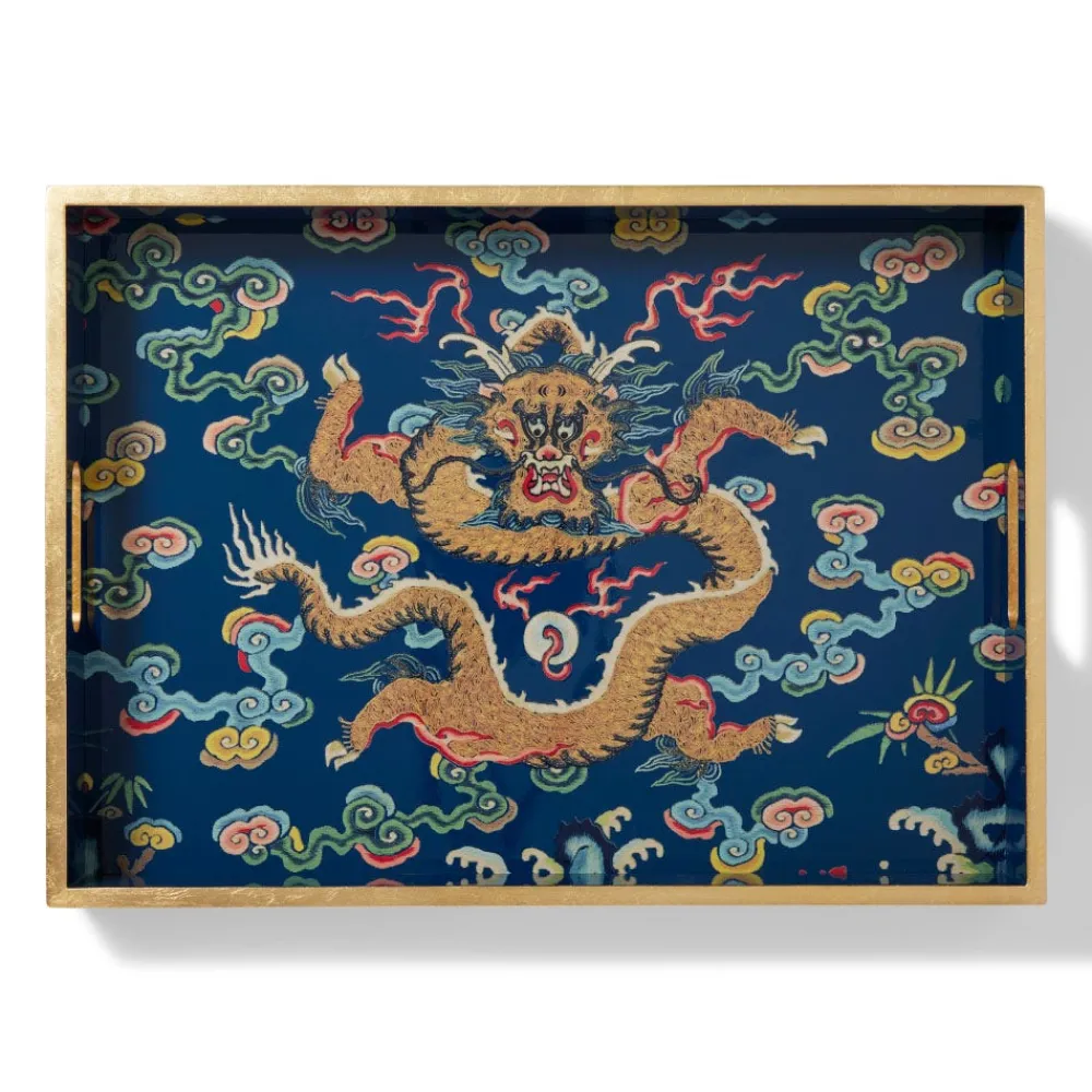 Discount The Met Store Chinese Dragon Rank Badge Lacquer Tray
