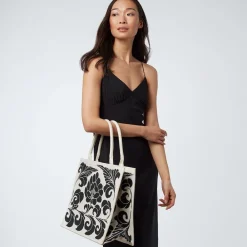 Clearance The Met Store Chinese Peony Oversize Structured Tote