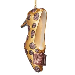 New The Met Store Cocoa Rose Pump Shoe Ornament