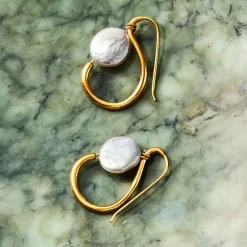 Online The Met Store Coin Pearl Earrings