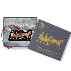 Best The Met Store Currier & Ives Winter Sleigh Ornament