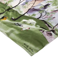 Best The Met Store Dehn Spring in Central Park Square Silk Scarf