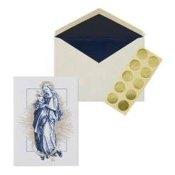 Best The Met Store Dürer: Virgin on the Crescent Fine Holiday Cards with Lined Envelopes and Foil Seals
