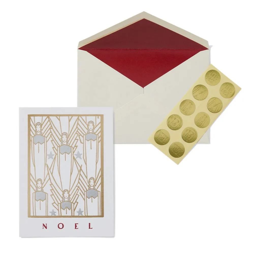 Sale The Met Store Drevenstedt: Noel Fine Holiday Cards with Lined Envelopes and Foil Seals