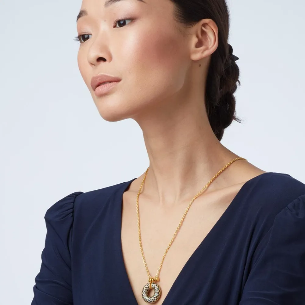 Hot The Met Store Egyptian Feather Pendant Necklace