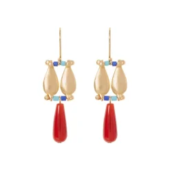 The Met Store Egyptian Fringe Drop Earrings