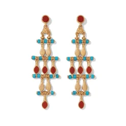 Sale The Met Store Egyptian Nefer Amulet Chandelier Earrings
