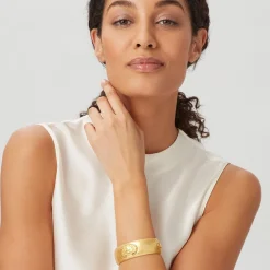 New The Met Store Etruscan Lion Hinged Cuff Bracelet