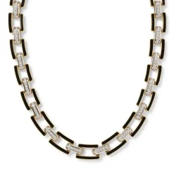 Hot The Met Store European Buckle Enamel Collar Necklace