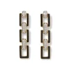 Online The Met Store European Buckle Enamel Drop Earrings