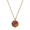 The Met Store Favrile Tulip Enamel Pendant Necklace