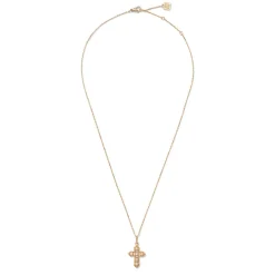 The Met Store Filipino Pearl Cross Pendant Necklace