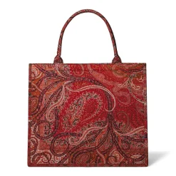 Hot The Met Store Four Seasons Paisley Oversize Structured Tote