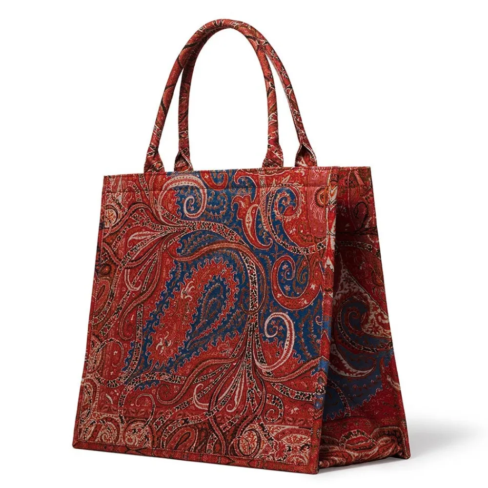 Hot The Met Store Four Seasons Paisley Oversize Structured Tote