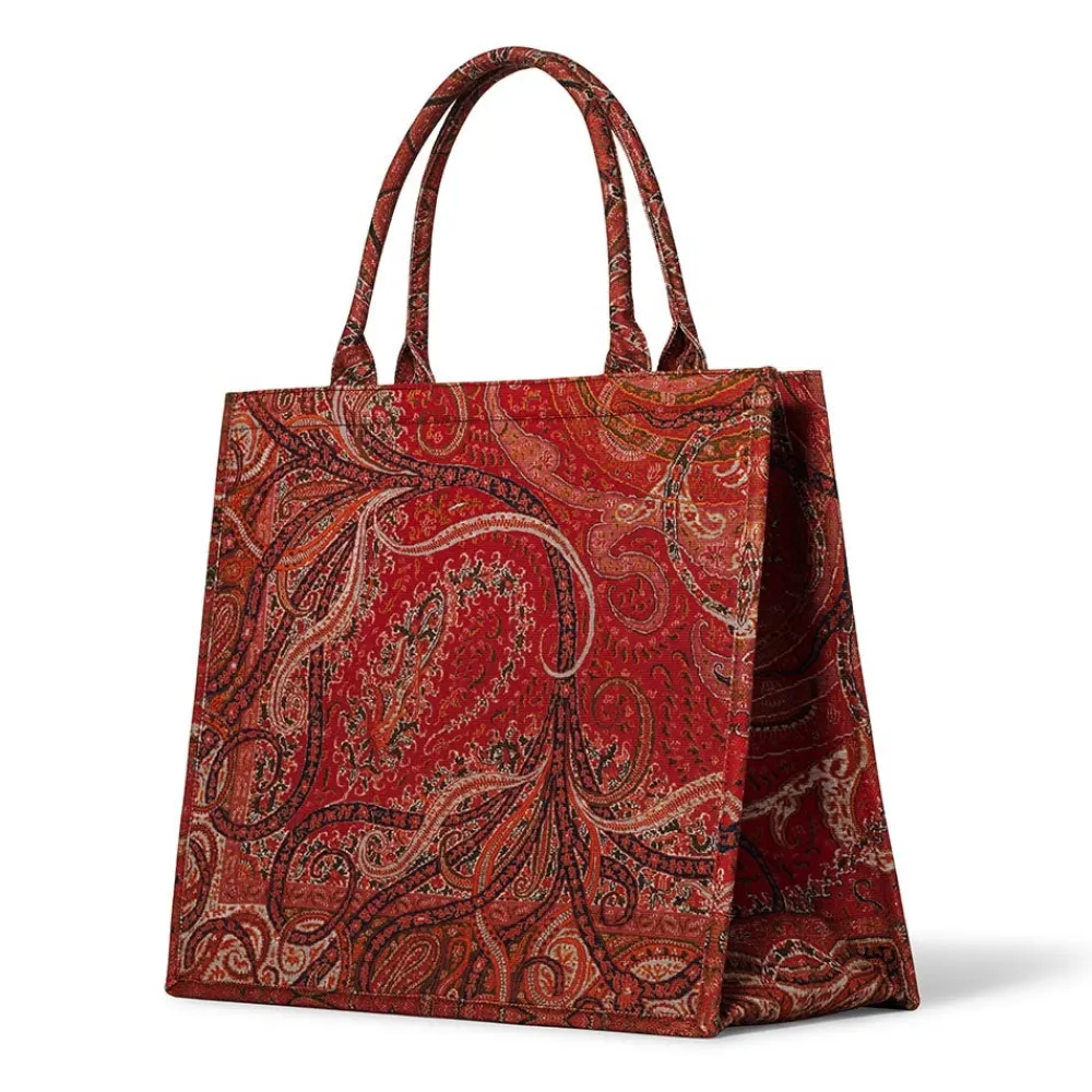 Hot The Met Store Four Seasons Paisley Oversize Structured Tote