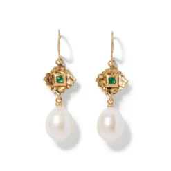 Discount The Met Store French Amor Double-Drop Earrings