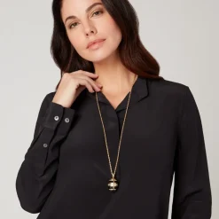 Online The Met Store Hand-Enameled Egg Pendant Watch