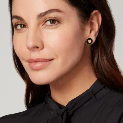 Hot The Met Store Hand-Enameled Jeweled Earrings