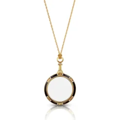 The Met Store Hand-Enameled Magnifier Pendant Necklace