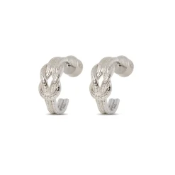 Outlet The Met Store Herakles Knot Hoop Earrings