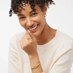 Outlet The Met Store Herakles Knot Hoop Earrings