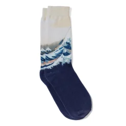 Best The Met Store Hokusai Great Wave Men's Socks