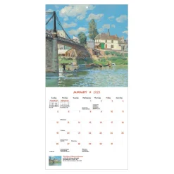 Discount The Met Store Impressionism and Post-Impressionism Mini Wall Calendar 2025