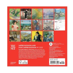 Discount The Met Store Impressionism and Post-Impressionism Mini Wall Calendar 2025
