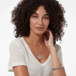 The Met Store Iznik Cintamani Enamel Bangle