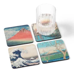 Outlet The Met Store Japanese Prints Coasters