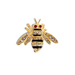 The Met Store Jeweled Bee Brooch