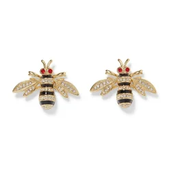 New The Met Store Jeweled Bee Stud Earrings