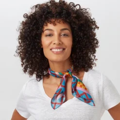 Clearance The Met Store Johnson Three Children Silk Neckerchief