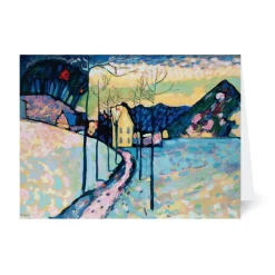 The Met Store Kandinsky: Winter Landscape Holiday Cards