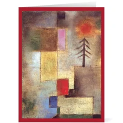Best The Met Store Klee: Little Painting with Pine Tree Holiday Cards
