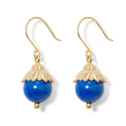 Discount The Met Store Lotus Bead Drop Earrings